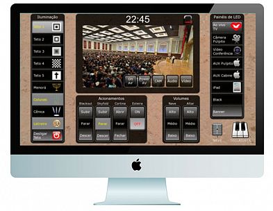  (Solomon Temple). Control interface