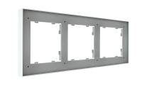 Рамка на 3 поста, Milan, белая (07P301)