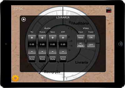  (Solomon Temple). Control interface