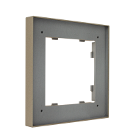 Рамка на 1 пост, Milan, шампань (07P103)