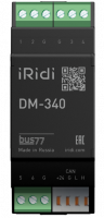 Модуль аналоговых выходов на 3 универсальных входа, 4 выхода (DM-340)