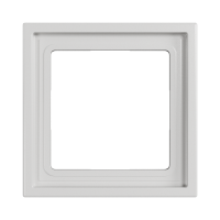 Рамка на 1 пост, Amsterdam 08, белая