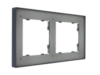 Рамка на 2 поста, Milan, графит (07P204)