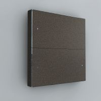 Сценарный выключатель 2-кл Berlin 00, dc, Шоко