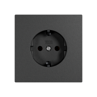 Модуль розетки, Amsterdam (LSM0104) Графит