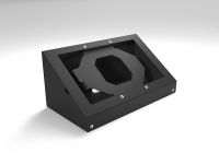 Настольное крепление для панелей управления P8/P10, сталь, черный