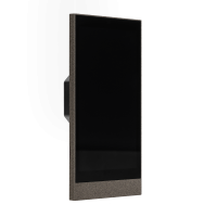 Панель настенная 6 дюймов (P6) с монтажным коробом, алюминий, шоко