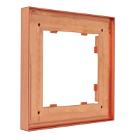 Рамка на 1 пост, Monaco 04, МЕДЬ шлифованный (04P109) 