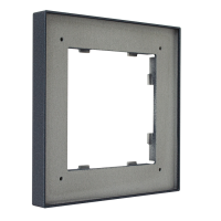 Рамка на 1 пост, Monaco 04, графит (04P104)