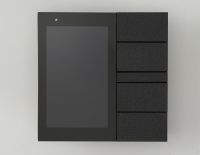 Панель настенная 3,1 дюйма (P3), алюминий, черный