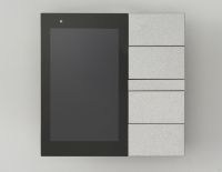 Панель настенная 3,1 дюйма (P3), алюминий, серебристый