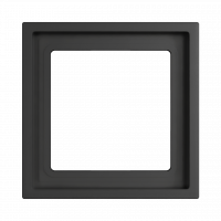 Рамка на 1 пост, Amsterdam 08, графит softtouch