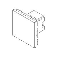 Сценарный выключатель, Amsterdam 02, 1-кл., модуль 71х71, dc, Белый softtouch