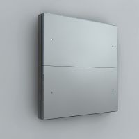 Сценарный выключатель 2-кл Berlin 00, dc, Серебристый