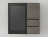 Панель настенная 3,1 дюйма (P3), алюминий, шоко