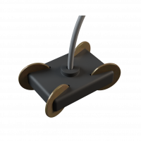 Датчик протечки воды напольный с открытым коллектором без контроля исправности (FS-WT-OC-OTF)