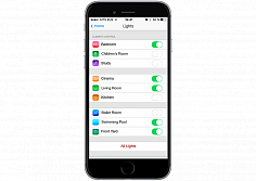 iOS стиль: Умный дом