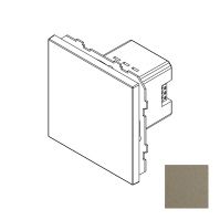 Сценарный выключатель, Amsterdam 02, 1-кл., модуль 71х71, dc, Шампань
