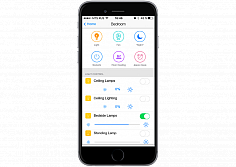 iOS стиль: Умный дом