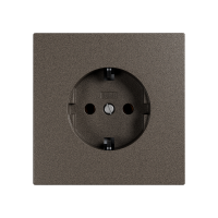 Модуль розетки, Amsterdam (LSM0106) Шоко